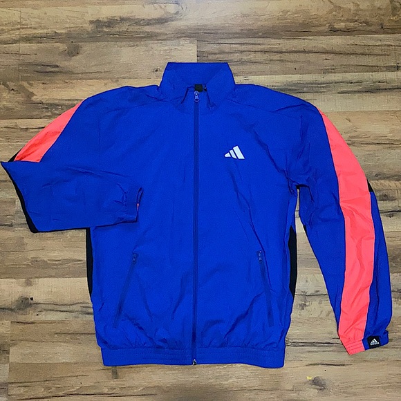 Adidas windbreaker zip up - Picture 2 of 8